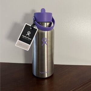 Limited Edition Hydro Flask Stainless Steel Insulated Bottle With Flex Straw Cap